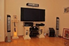 TV Rack Fernsehtisch Fernsehschrank Lowboard Hifi Phonotisch Sideboard Säulen