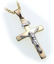 Pendant Cross with Jesus Real