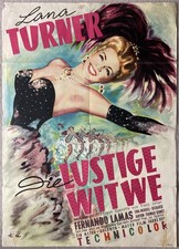 Die lustige Witwe Lana Turner