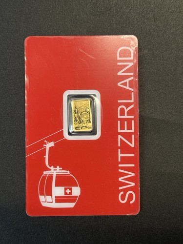 Pamp cable car goldbarren - 1g,