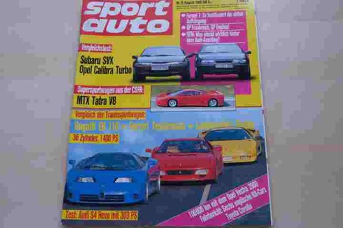 Sport auto 1992 - auto,