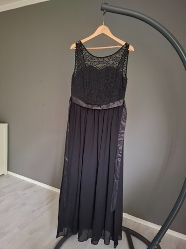 Schwarzes abendkleid m - schwarzes,