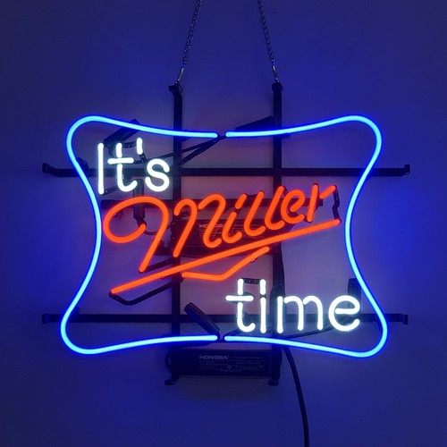 X14 miller time - time, neon