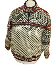 DALE OF NORWAY  strick norweger pullover + windstopper herren eher GR M 64CM!