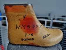 Original SCHUH-LEISTEN f. Kinderschuhe (Holz) v. FAGUS-Werk (UNESCO Welterbe)