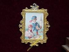 Erhard und Söhne, Zinnbilderrahmen für die Puppenstube, 4D200-13