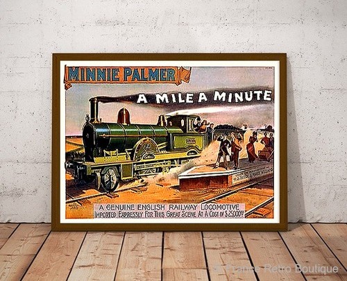 Minnie palmer train - minnie, vintage