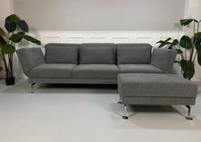 Brühl Moule Stoff Sofa Grau