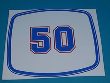 Zündapp Aufkleber Hai 50