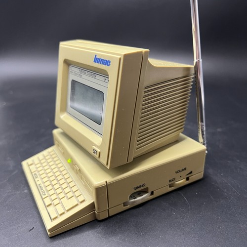 Inmac vintage computer radio - computer,