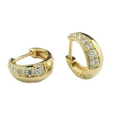 SALE% Brillant-Creolen 0,38 ct