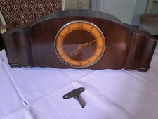 Kaminuhr Buffetuhr, Lauffer,Schwenningen,  guter Zustand  -h1-