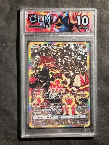 Pokemon groudon graded - -,