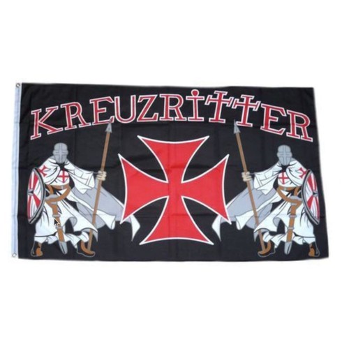 Fahne kreuzritter 150x - fahne, 250
