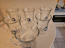 6 türkische Teegläser