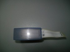 Tupperware E32 Etikettenspender Blau mit Inhalt Gefrieretiketten Klebe Etikett