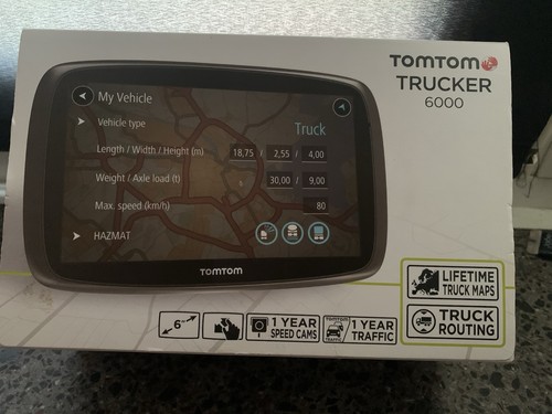 Tomtom 6000 trucker lkw - trucker, bus