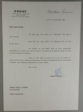 Autograph französischer