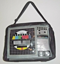 Tasche alt Werbung TV Fernsehen Film Funk Technik Vintage Telekommunikation