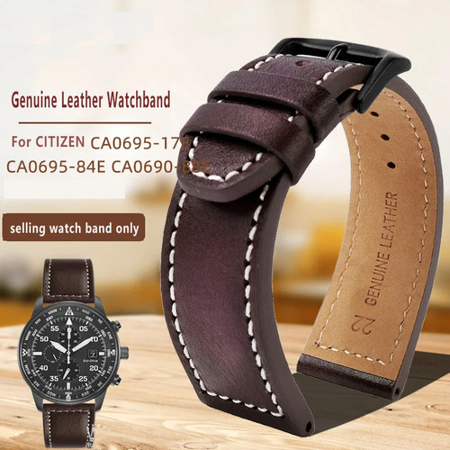 Leder uhrenarmband passend - leder,