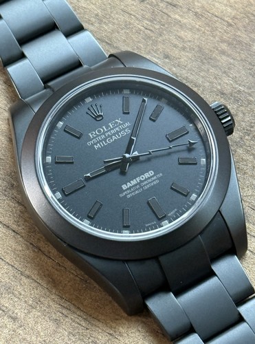 Bamford rolex milgauss all - bamford,