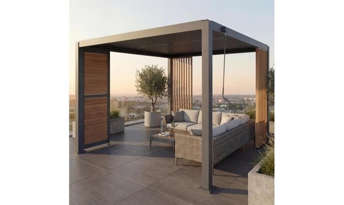Pergola sturmfest 3x3m - 10, cm