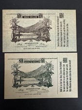 Banknoten Notgeld 11 Stück