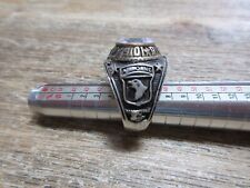 US Army Paratrooper 101st Airborne Division Insignia Ring WWII Navy Seals USMC W