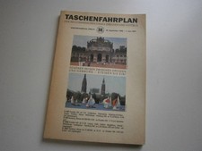 DR Deutsche Reichsbahn, DDR Taschenfahrplan, Dresden und Cottbus, Winter 1990/91
