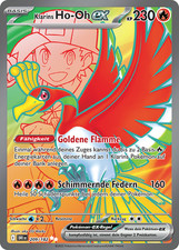 Pokemon Karte Klarins Ho-Oh EX 209/182 Ewige Rivalen Full Art Near Mint Deutsch