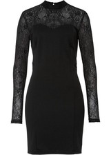 Neu Elegantes Kleid mit Spitze