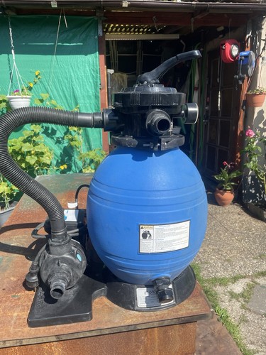 Sandfilteranlage mit pumpe - mit,