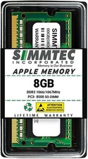 Simmtec 8GB PC3-8500 DDR3 1066/1067 MHZ RAM für Macbook (Mid 2010 33cm), Macb