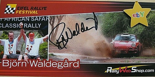 Orig rallye autogrammkarte - orig.,