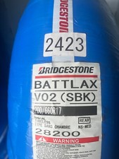 BRIDGESTONE V02 SBK REAR RACING SLICK 200/660R17 MEDIUM 