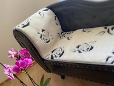 Sesselschoner "Rosen grau