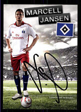 Marcell Jansen Autogrammkarte Hamburger SV 2010-11 Original Signiert + A 120505
