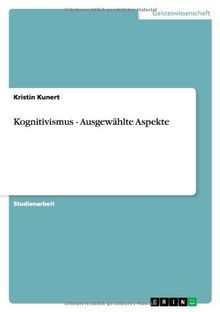 Kognitivismus ausgewählte - kognitivismus,