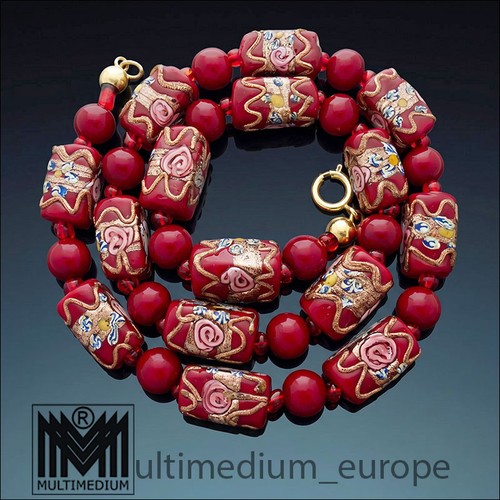 Vtg murano glas kette - murano,