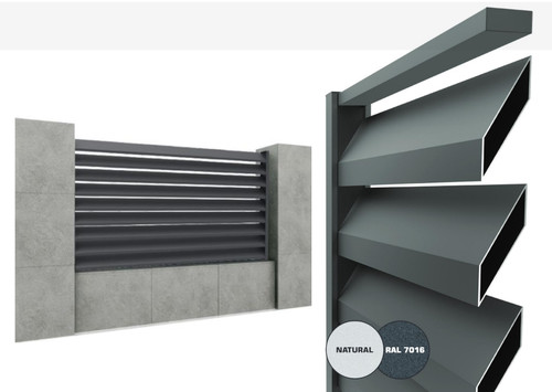 Bausatz zaun jalousienzaun - zaun,