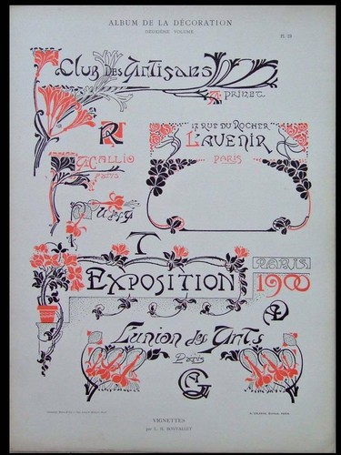 Franzosischer art nouveau - franzosischer,