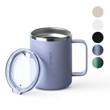 Thermobecher Edelstahl 350ml Henkel Kaffee Becher Trinkbecher isoliert Vinsun