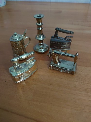 Sammlung von messingminiaturen - sammlung,