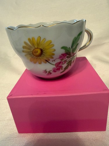 Meissen tasse bunte - meissen,, blume