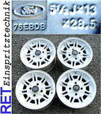 Alufelgen Satz 4 Stück 5,5x13 ET 28,5 Ford Capri Escort RS Taunus 76EBDB