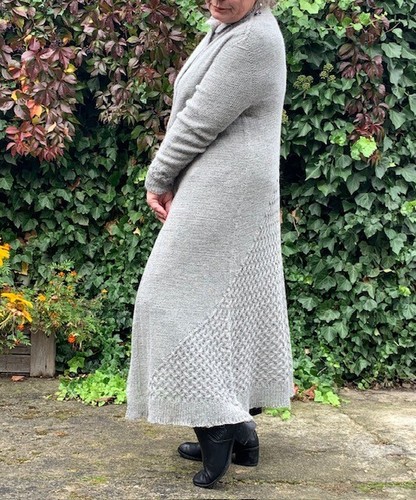 Mantel aus weiche - , alpaca