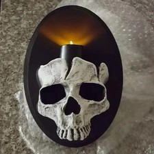 Gothic Wanddekoration Skelett