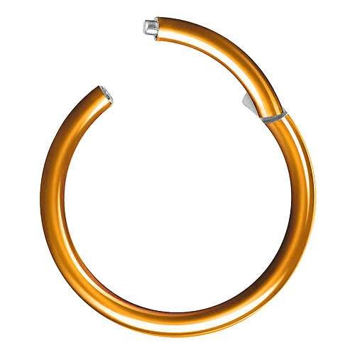 Septum piercing clicker ring - piercing,