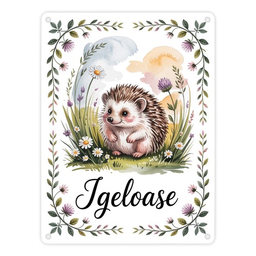 Idyllisch igeloase igel - idyllisch,
