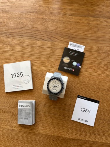 Omega swatch speedmaster - omega, x